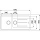 Zlewozmywak onyx FRANKE BASIS .BFG 651