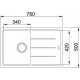 Zlewozmywak onyx FRANKE BASIS .BFG 611