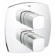 Bateria wannowa podtynkowa termostatyczna, GROHE Grander, Chrom