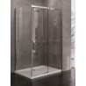 Kabina prostokątna NEW TRENDY PORTA 100x90x200cm szkło czyste, prawa