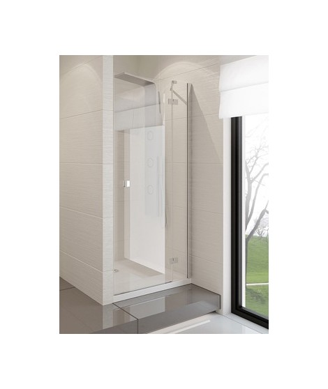 Drzwi prysznicowe 80x190 cm NEW TRENDY MODENA uchylne na zewnątrz, szkło czyste, prawe