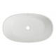 Inbalia Ibiza umywalka owalna z marmuru owalna 60x35cm