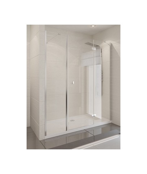 Drzwi prysznicowe 115x190 cm NEW TRENDY MODENA PLUS szkło czyste, prawe