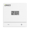 ENGO Przewodowy, natynkowy regulator temperatury, 230V biały EASY230W