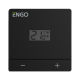 ENGO Przewodowy, natynkowy regulator temperatury, 230V czarny EASY230W