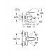 Jednouchwytowa bateria wannowa . GROHE Eurodisc Cosmopolitan, Chrom