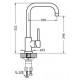 OZ MONARCH bateria kuchenna antracyt 1134854