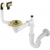 Deante Syfon do zlewozmywaka 1-komorowego - Space-Saver ZXY R949