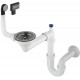 Deante Syfon do zlewozmywaka granitowego 1-komorowego - Space-Saver ZXY D949