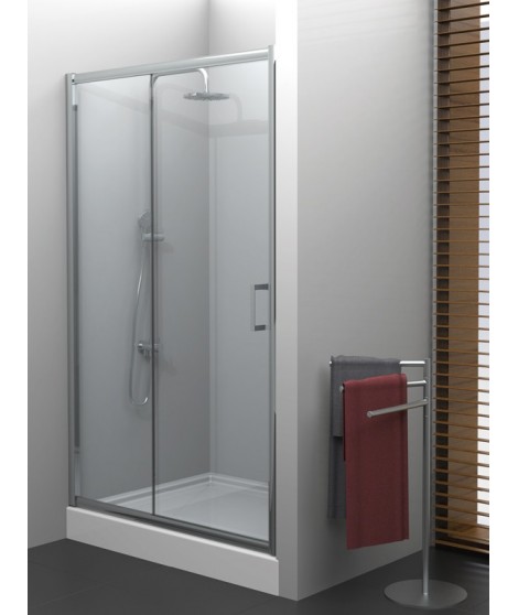 Drzwi prysznicowe 120x190 cm NEW TRENDY VARIA szkło grafit