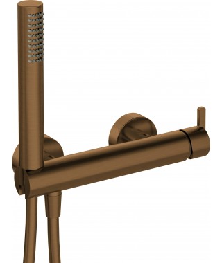 Deante Design Studio Bateria prysznicowa z zestawem prysznicowym BQS C41M