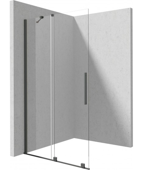 Deante Ścianka prysznicowa walk-in 140 cm - przesuwna KTJ D34R