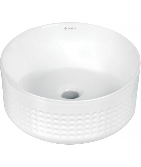 Deante Design Studio Umywalka ceramiczna nablatowa asymetryczna CDX 6U3S