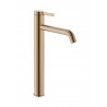 ROCA ONA Cold Start bateria umywalkowa wysoka Rose Gold z korkiem klik-klak A5A349ERG0