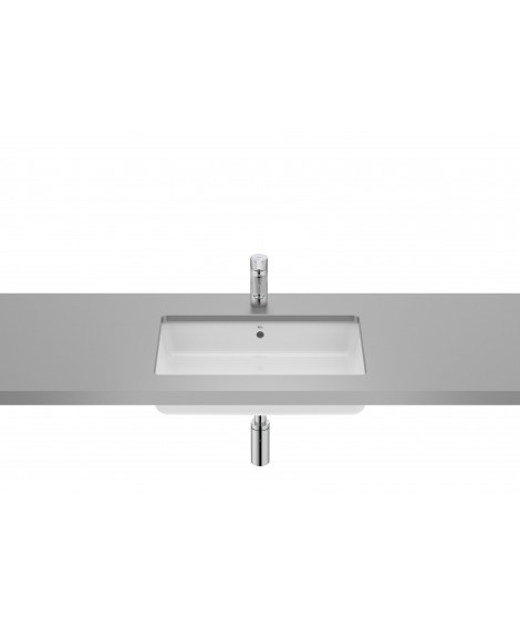 ROCA GAP podblatowa prostokątny bez otworu z przelewem 550 x 350 x 160 mm biała A3270YF000