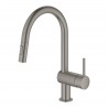 GROHE Minta BATERIA zlewozmywakowa brushed hard graphite 32321AL2