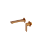 Bateria umywalkowa podtynkowa Lavita Spark Brushed Copper 5900378341260