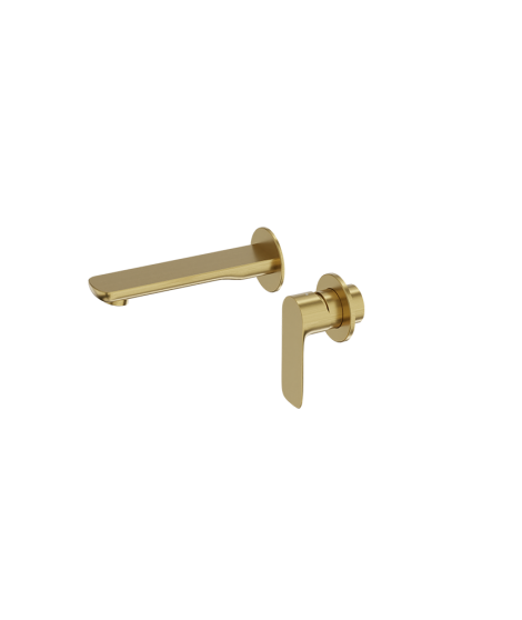 Bateria umywalkowa podtynkowa Lavita Spark Brushed Copper 5900378341260