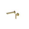 Bateria umywalkowa podtynkowa Lavita Spark Brushed Gold 5900378341253