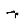 Bateria umywalkowa podtynkowa Lavita Spark Matt Black 5900378341246