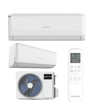 MANTA Klimatyzacja 12000BTU SPLIT 3,5kw jednostka wewnętrzna + zewnętrzna