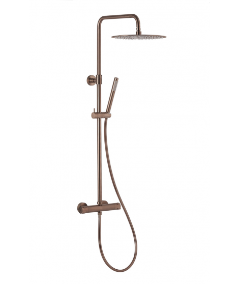 KFA MOZA PREMIUM ROSE GOLD DESZCZOWNIA Z BATERIĄ TERMOSTATYCZNĄ 5736-920-34