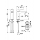 KFA MALAGA CHROM BATERIA UMYWALKOWA 4522-815-00