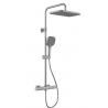 KFA MALAGA GUN METAL GREY DESZCZOWNIA Z BATERIĄ TERMOSTATYCZNĄ 5756-910-61