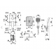 KFA MALAGA CHROM ZESTAW PODTYNKOWY Z BATERIĄ NATRYSKOWĄ 4529-501-00