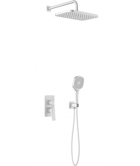 KFA MALAGA CHROM ZESTAW PODTYNKOWY Z BATERIĄ NATRYSKOWĄ 4529-501-00