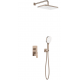 KFA MALAGA CHROM ZESTAW PODTYNKOWY Z BATERIĄ NATRYSKOWĄ 4529-501-00