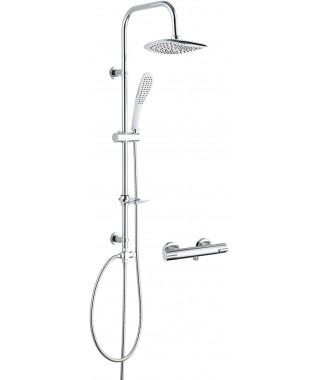 Deante Deszczownica z baterią prysznicową termostatyczną NBOZ051K