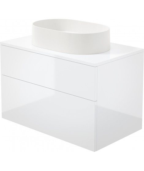 Deante Szafka umywalkowa pl_z umywalką granitową - pl_55x35 cm SD6B8SAU6S