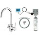 Deante Bateria kuchenna z zestawem do filtracji wody BCHF064M