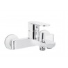 Bateria wannowa ścienna DEANTE Alpinia chrom BGA010M