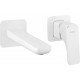 Deante Bateria umywalkowa podtynkowa - hiacynt - bianco BQHA54L