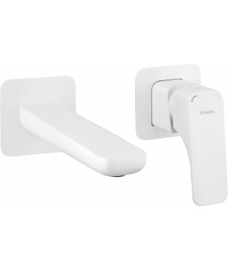 Deante Bateria umywalkowa podtynkowa - hiacynt - bianco BQHA54L