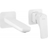 Deante Bateria umywalkowa podtynkowa - hiacynt - bianco BQHA54L