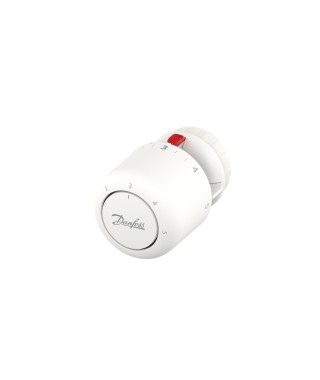 Danfoss Głowica termostatyczna gazowa Aero RA click, czujnik wbudowany, z ograniczeniem od 16 C 015G4596