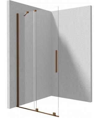 Deante Ścianka prysznicowa walk-in 90 cm - przesuwna KTJ C39R