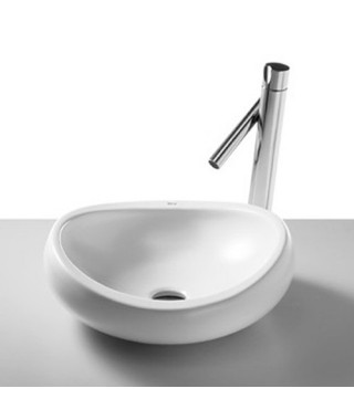 Umywalka ROCA URBI1 45 nablatowa z powłoką Maxi Clean