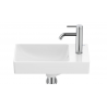 ROCA ONA Umywalka ścienna 45x26 cm CPT Fineceramic BIAŁY POŁYSK A327681000