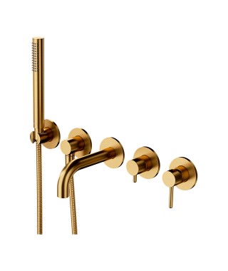 OMNIRES Y bateria wannowa 5-otworowa podtynkowa Y1237/1SGLB