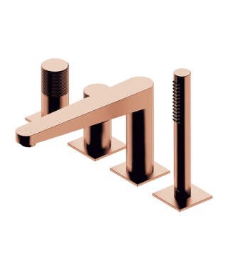 OMNIRES CONTOUR bateria wannowa 4-otworowa CT8032CPB