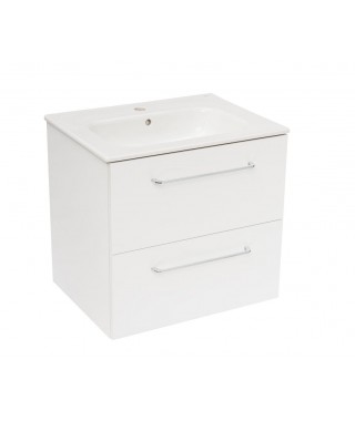 Vitalle Palo by Roca zestaw szafka z umywalką 70x46cm, biała A851635806