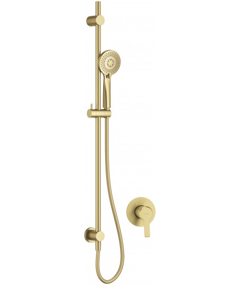 Deante Zestaw prysznicowy podtynkowy z drążkiem NAC R9TP