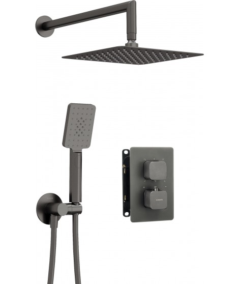 Deante Zestaw prysznicowy podtynkowy z BOXem termostatycznym BXYZDECT