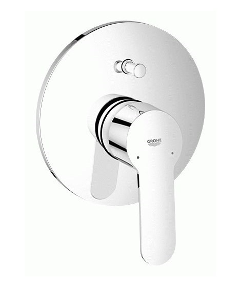 Jednouchwytowa bateria wannowa. GROHE Eurostyle Cosmopolitan, Chrom