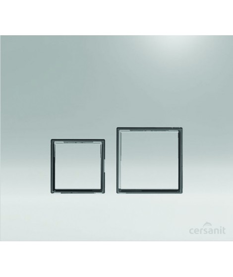 Przycisk chrom CERSANIT TARGET SQUARE