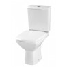 WC kompakt CERSANIT CARINA 3/6L poziomy + deska wolnoopadajaca K31-012